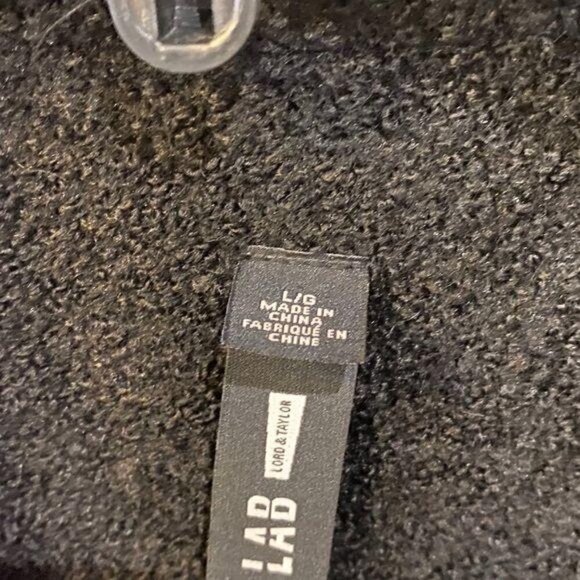 Design Lab Lord and Taylor Black Sleeveless Sz L - Picture 5 of 8